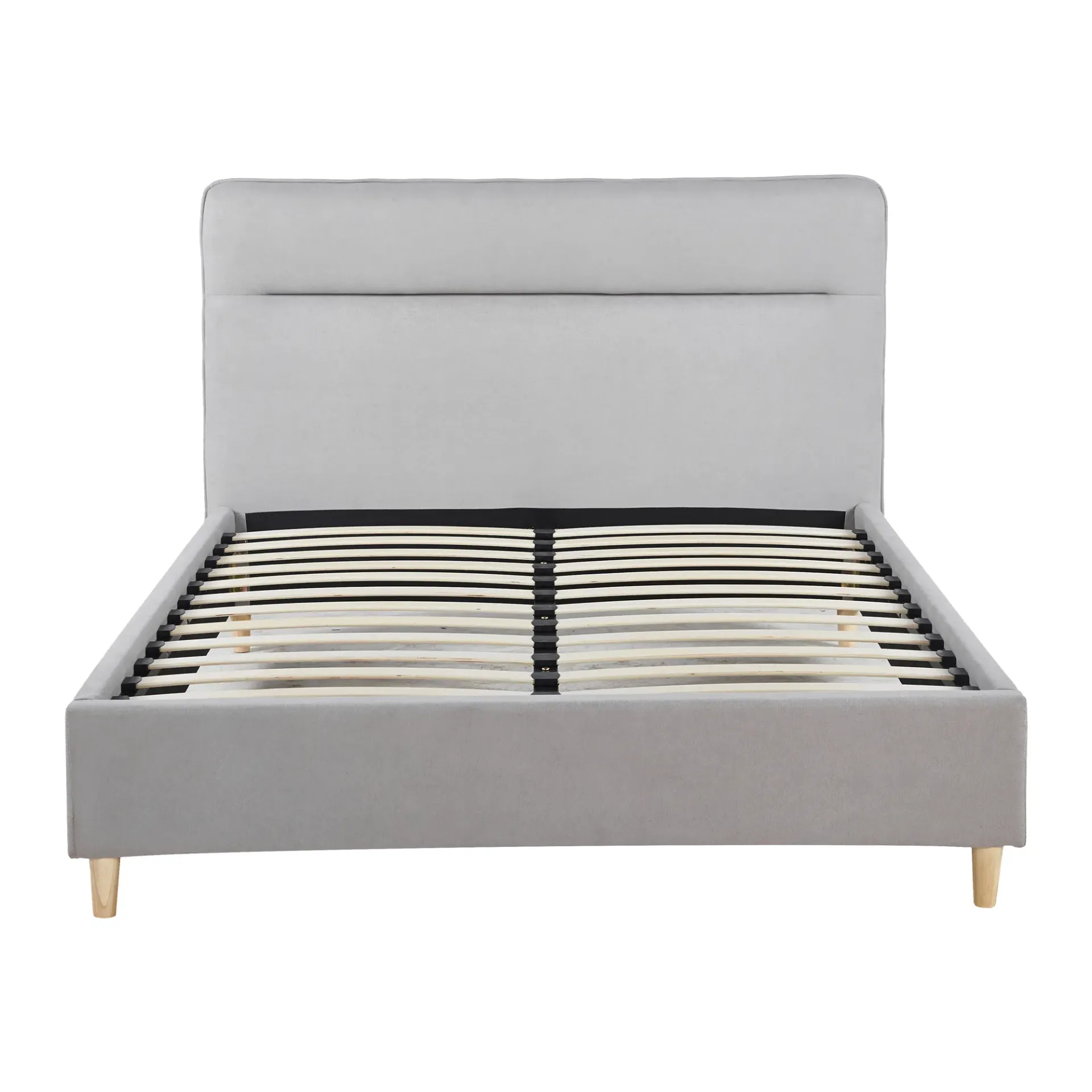 [Cama6901-M-Gri] Cama Modelo 6901-Matrimonial Gris