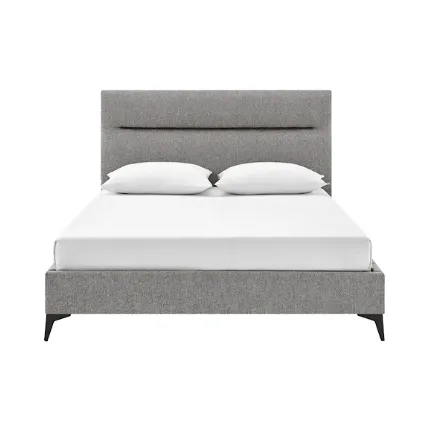 Cama Modelo 6901-Matrimonial Gris