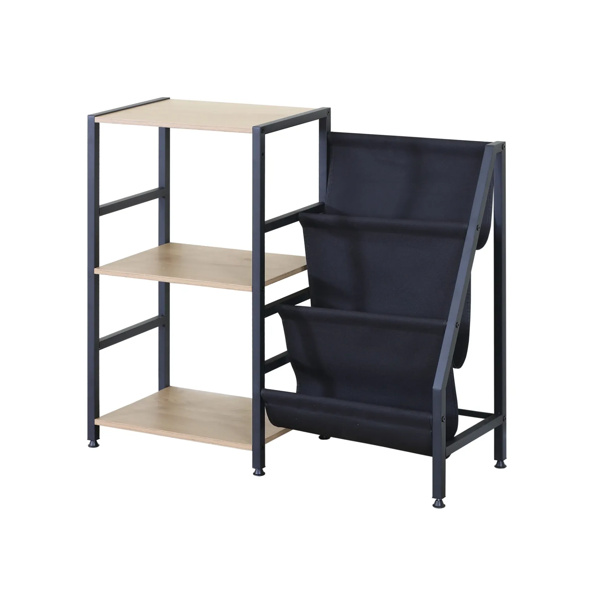 Estación de Lectura y Librero Minimalista Industrial