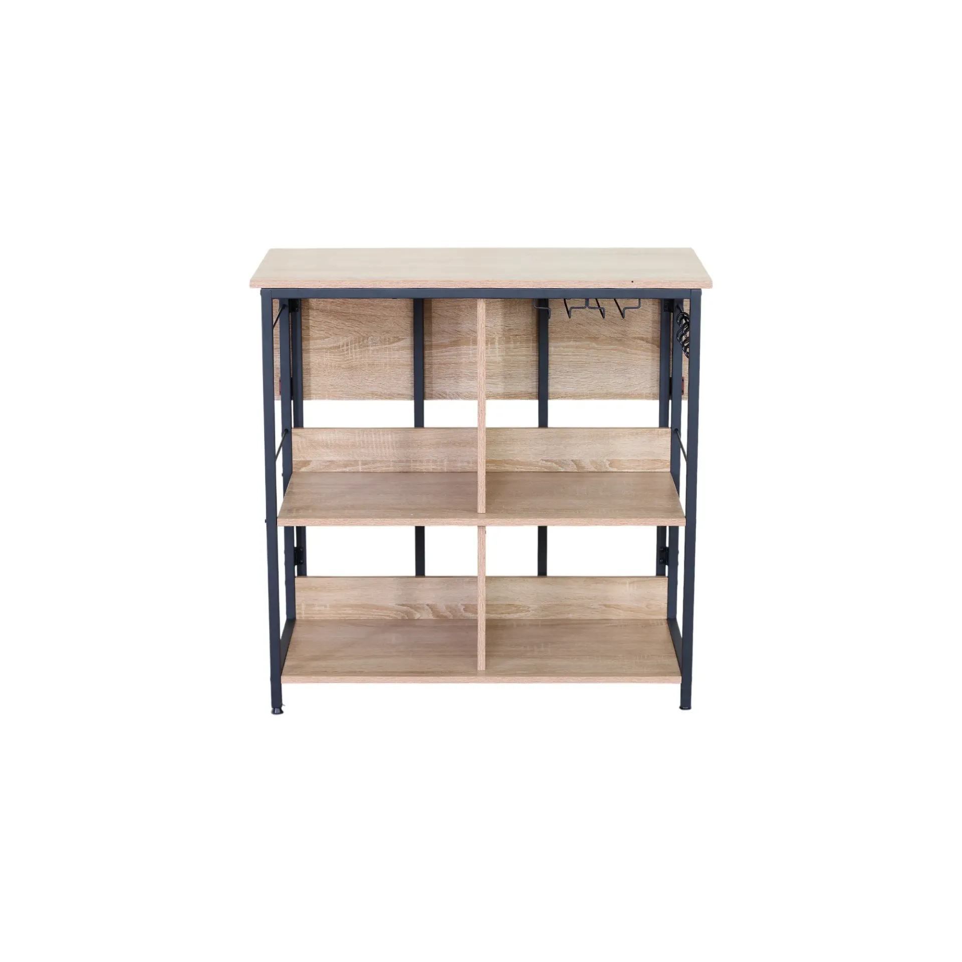 [Bar-Cantina-GDX] Barra de Cocina Multifuncional con Soporte para Copas