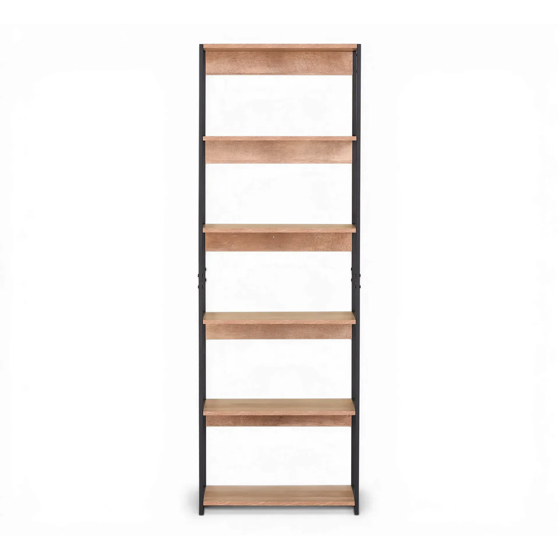 Librero Moderno 5 Niveles con Estructura Metálica