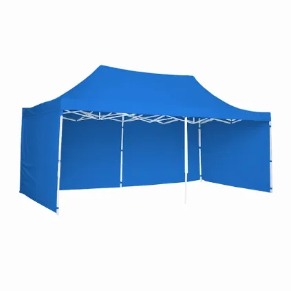 Toldo Plegable 3x6  con Paredes Azul