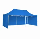 Toldo Plegable 3x6  con Paredes Azul