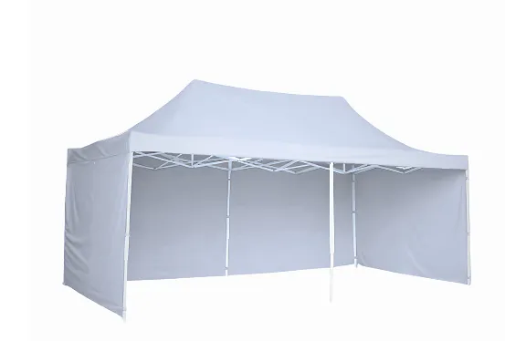Toldo Plegable con Paredes 3x6 Blanco