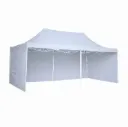 Toldo Plegable 3x4.5 con Paredes Blanco