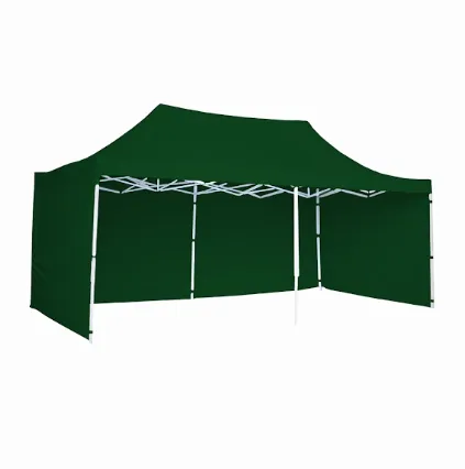 Toldo Plegable  3x6 con Paredes Verde