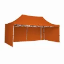 Toldo Plegable 3x4.5 con Paredes Naranja