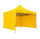 Toldo Plegable 3x3 con Paredes Amarillo