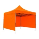 Toldo Plegable 3x3 con Paredes Naranja