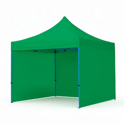 Toldo Plegable 3x3 con Paredes Verde
