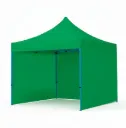 Toldo Plegable 3x3 con Paredes Verde