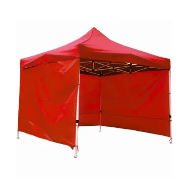 Toldo Plegable 2x2 con Paredes Rojo