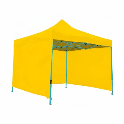 Toldo Plegable 2x3 con Paredes Amarillo