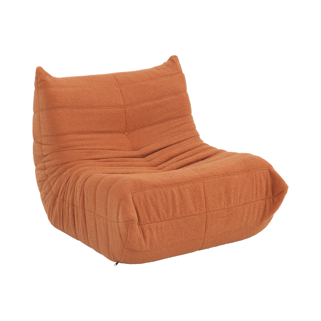 [Sofa1P-Togo-Caf] Sofá Togo café ergonómico acolchado