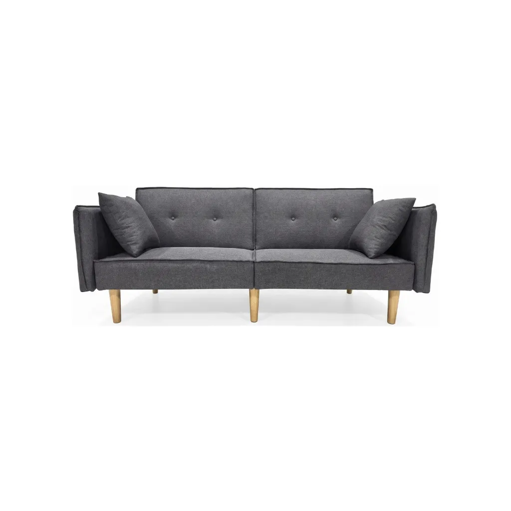 Sofá Cama Reclinable Modelo Mok Color Gris
