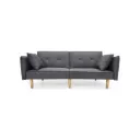 Sofá Cama Reclinable Modelo Mok Color Gris