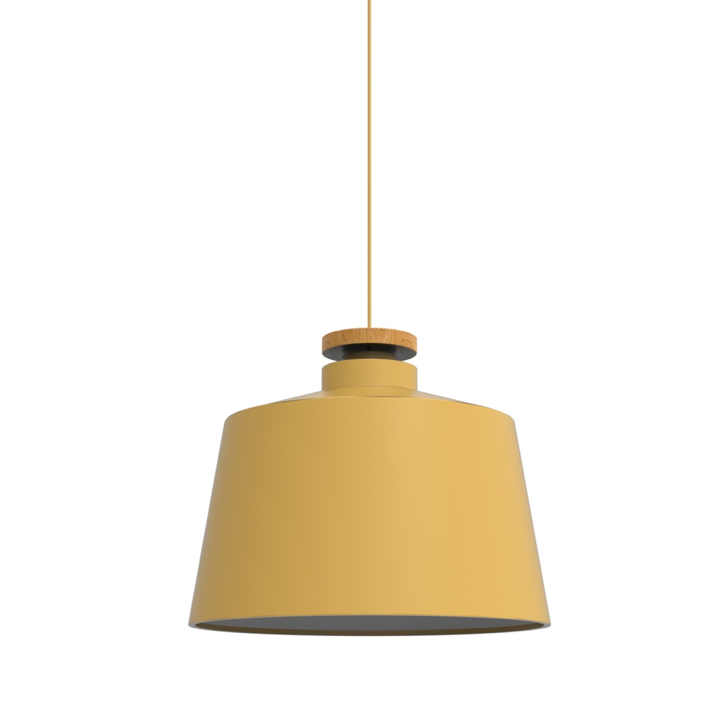 [125G-Ama] Lámpara colgante 125G amarillo
