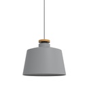 Lámpara colgante 125G gris