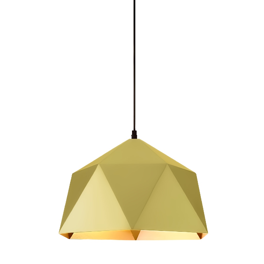 Lámpara colgante 39 cm Dorado 139A