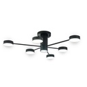 Lámpara colgante 2260 6 1 Negro