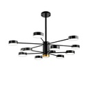 Lámpara colgante 2266 12 1 Negro