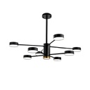 Lámpara colgante 2266 8 1 Negro