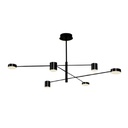 Lámpara colgante 2271 6 Negro