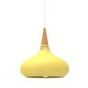 Lámpara colgante A amarillo