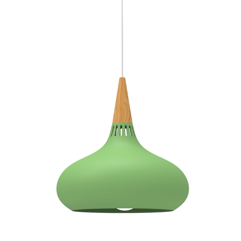 Lámpara colgante A verde