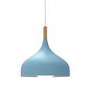 Lámpara colgante F azul