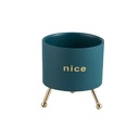 Macetero con soporte JY1105 chico Verde