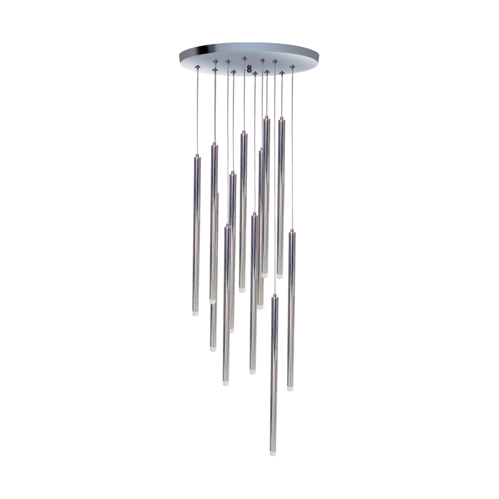 [Lam-colgante/12f] Lámpara colgante colgante/12f