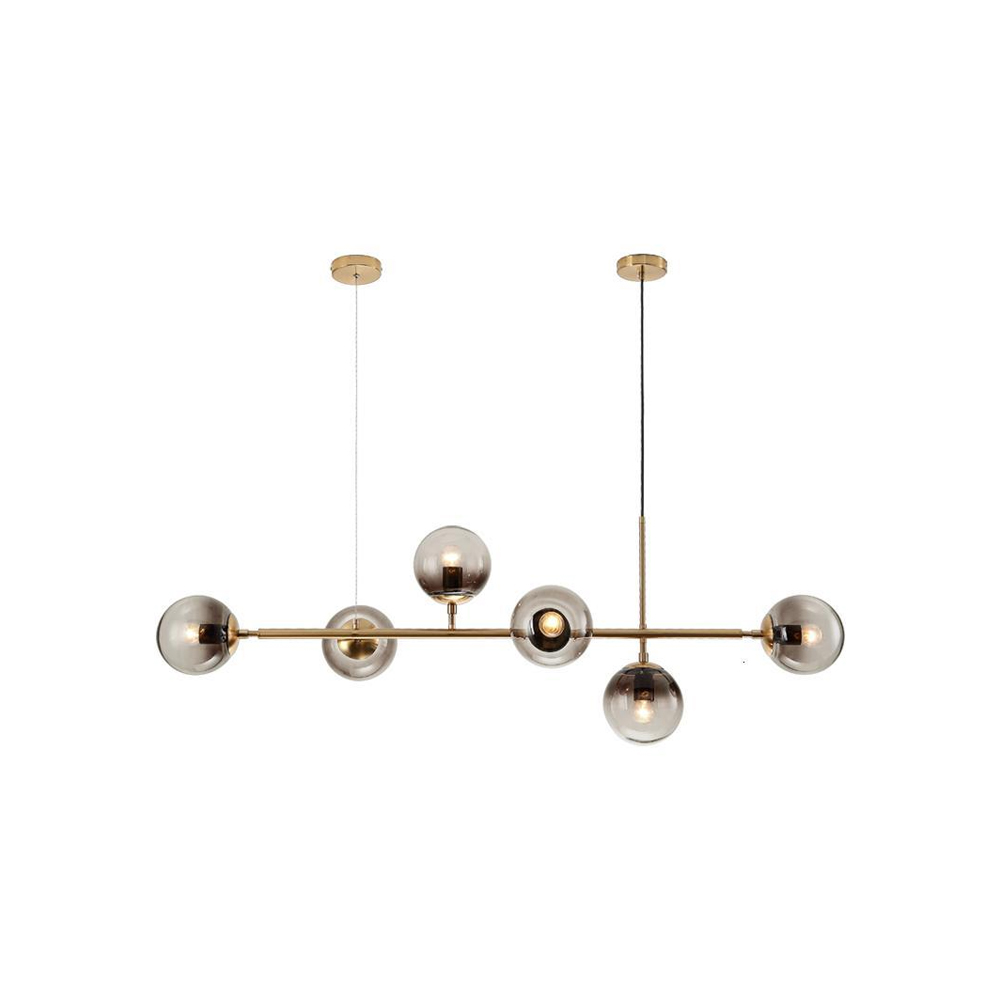 [Lam-globo/6f] Lámpara colgante globo/6f