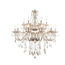 Lámpara candil de cristal candelabro 12 6 focos