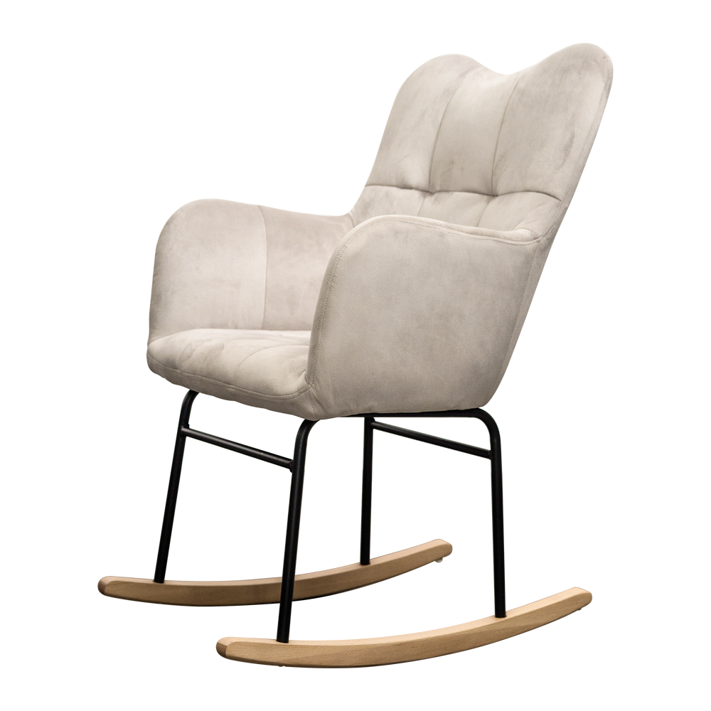 [M-london/GrisC] Silla mecedora london/GrisC