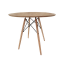 Mesa comedor redonda oslo/Madera