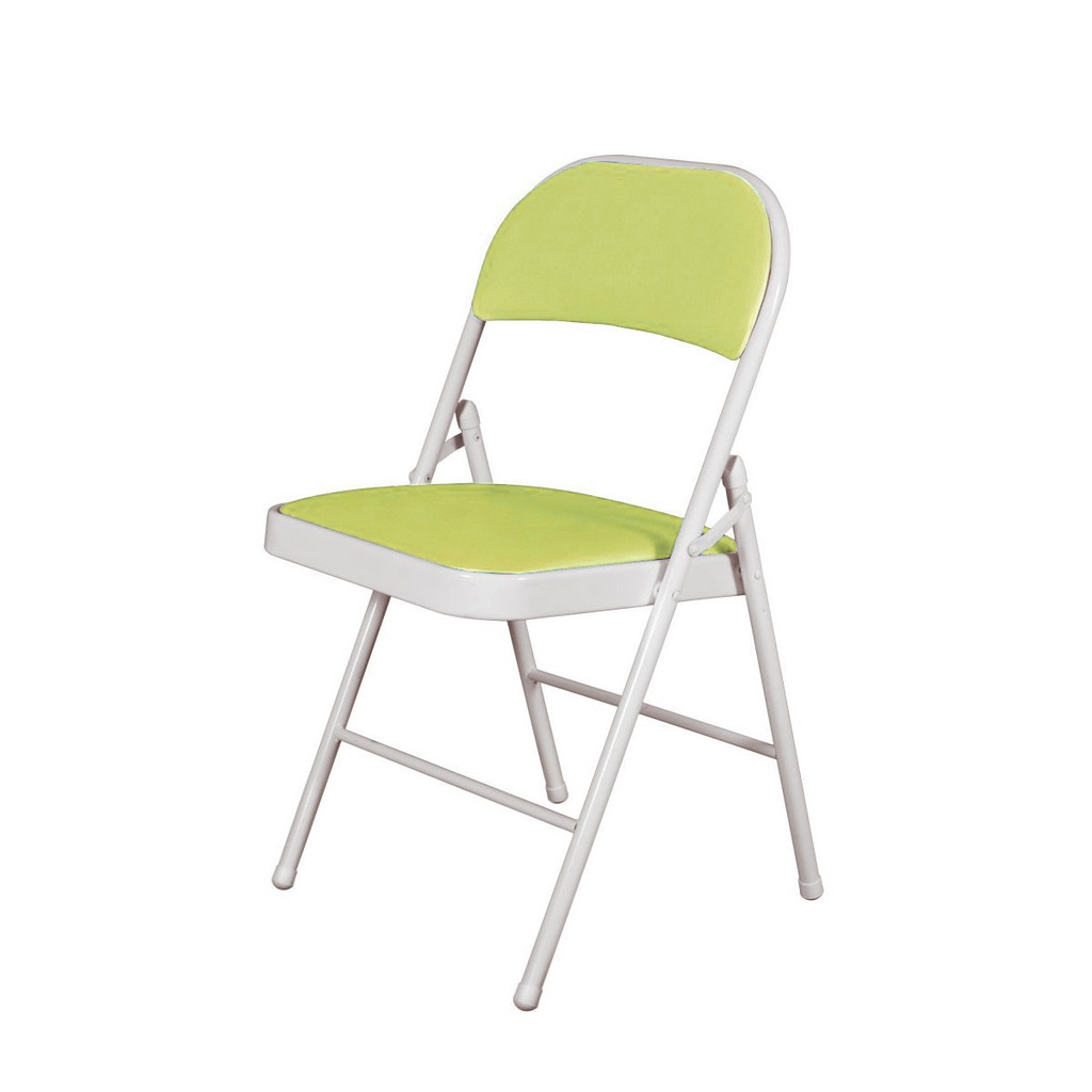 Silla plegable acojinada Verde limón