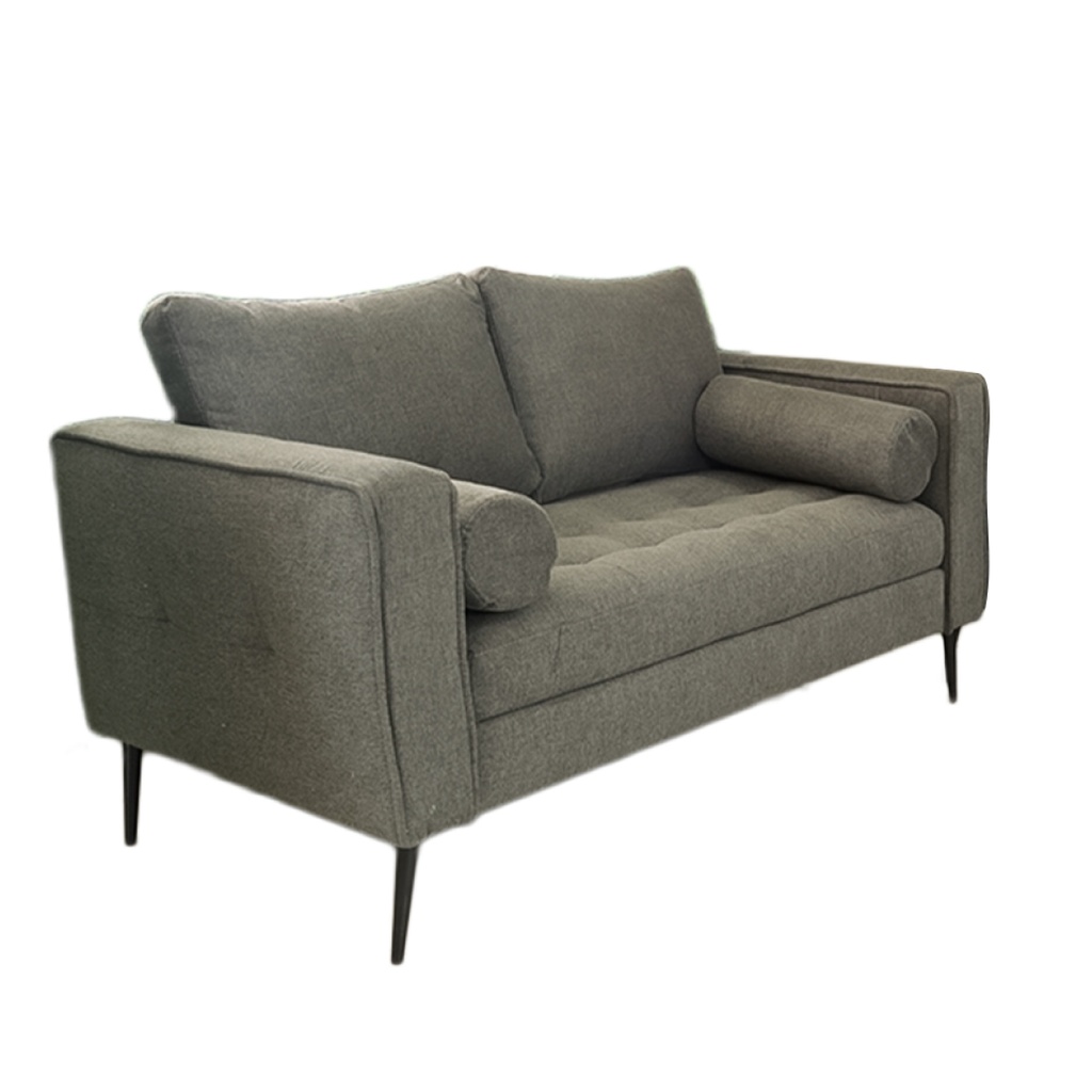 [SofaBer-GO2] Sofá Berlín 2 plazas (Gris Obscuro)