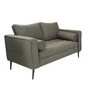 Sofá Berlín 2 plazas (Gris Obscuro)