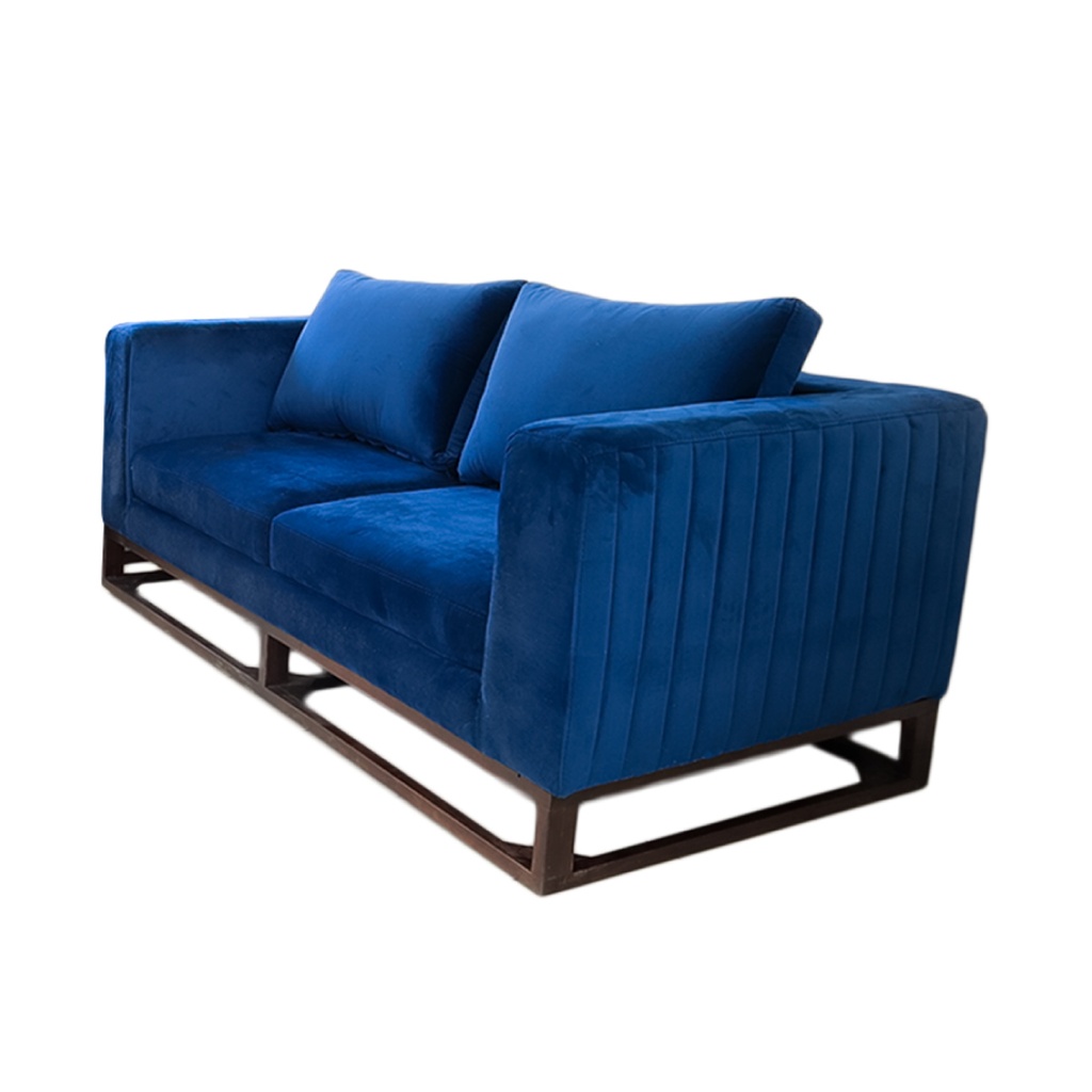 [SofaVero-azu2] Sofá Verona 2 plazas (Azul)