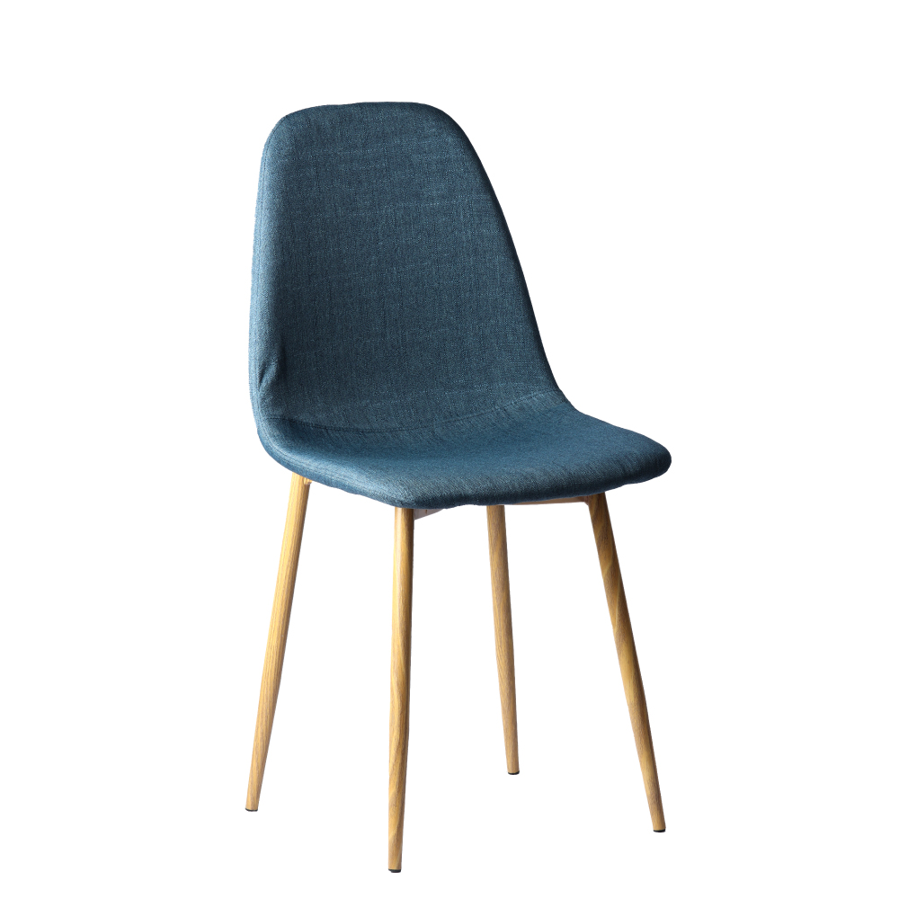 Silla de comedor oslo Azul