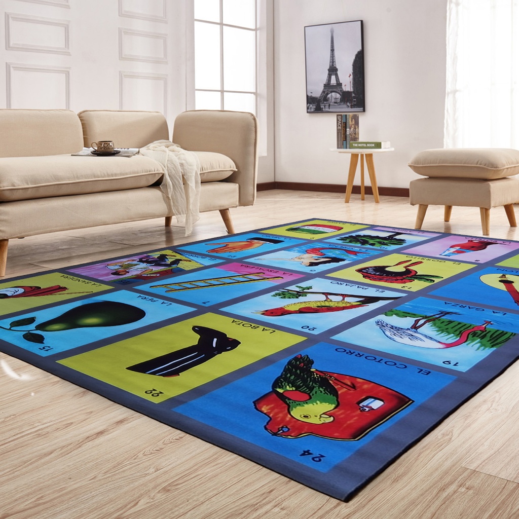 Tapete nórdico 2 x 3 m (Lotería)