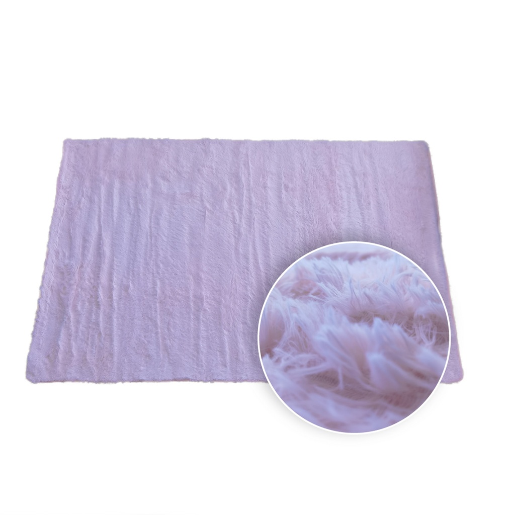 Tapete shag 2 x 3 m (Rosa)