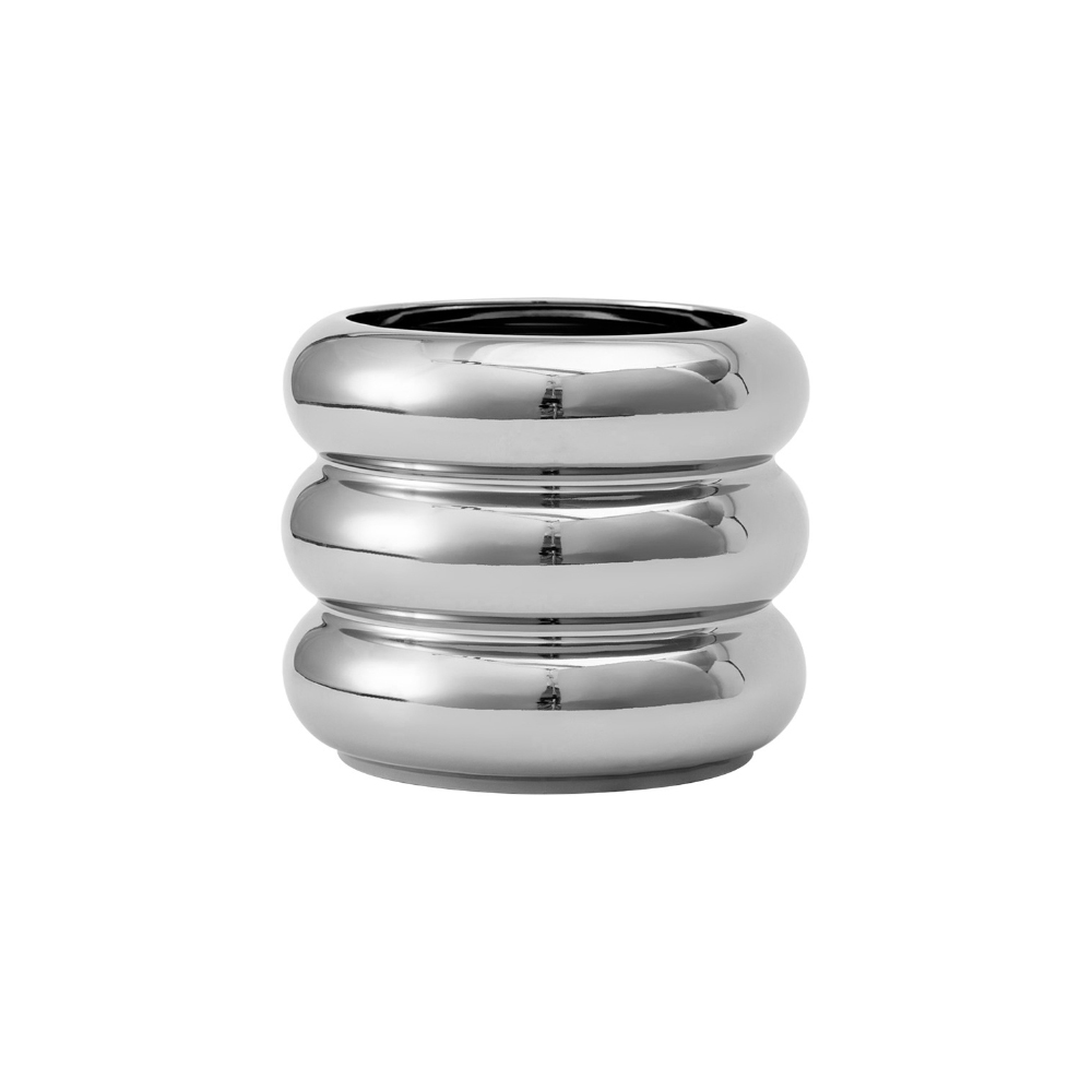 [DHLT11-Pla] Maceta Circular T11-Pla Color Plata