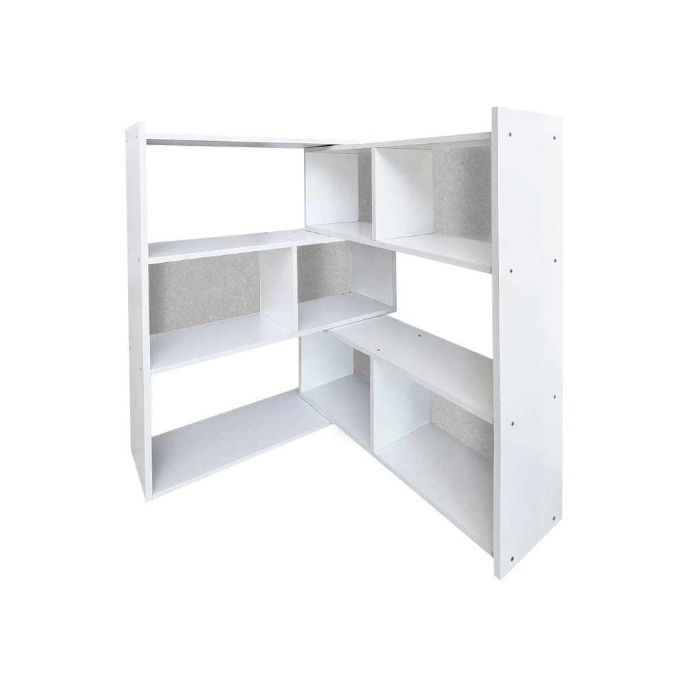[LR9-Bla] Librero organizador Ilios Innova Retráctil Blanco