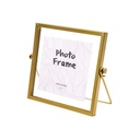 Portarretrato Ilios Innova Metálico Dorado 15x15 cm