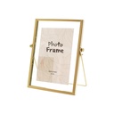 Portarretrato Ilios Innova Metálico Dorado 15x20 cm