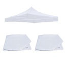 2 Lonas Impermeables 2x2 Blanco