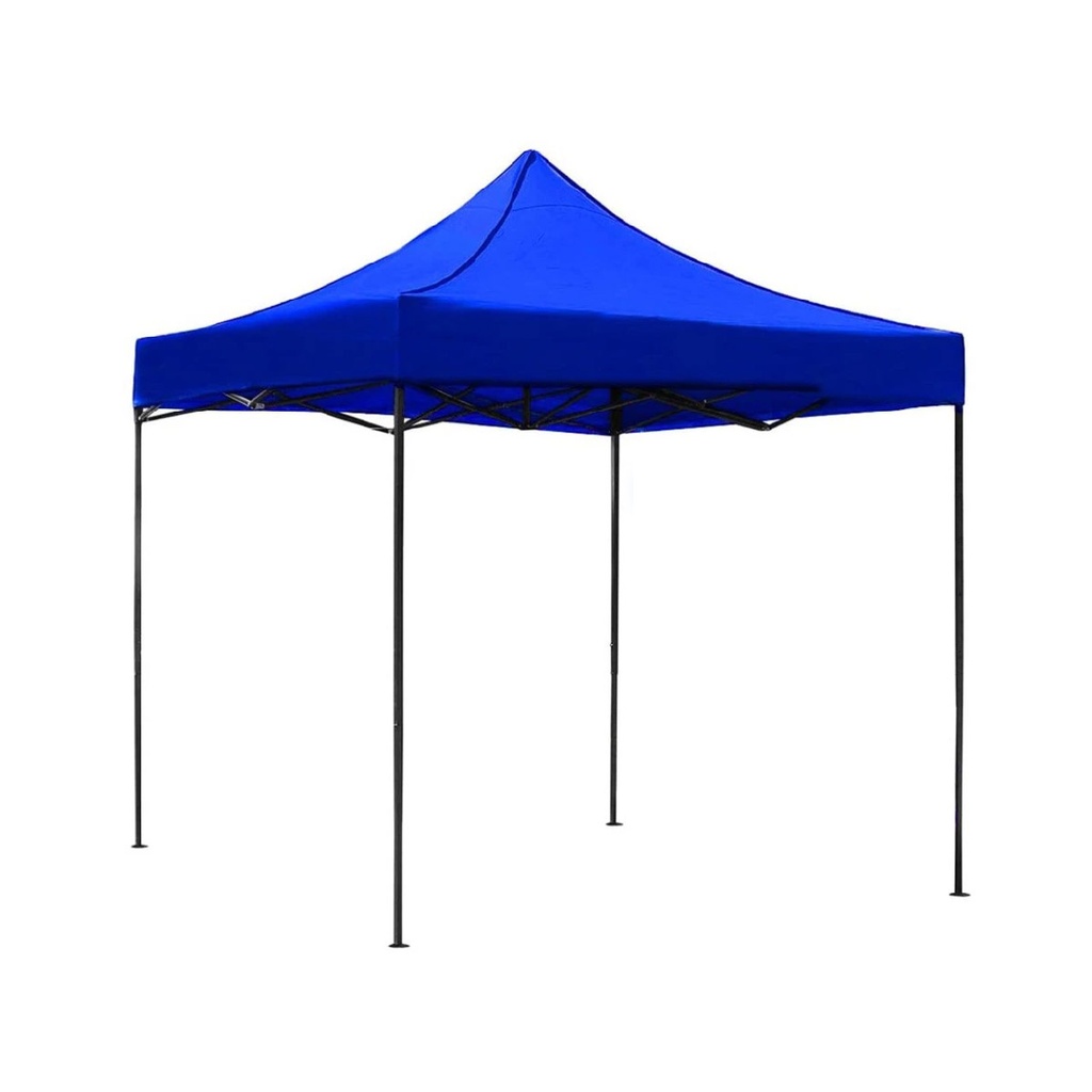Toldo Plegable con Paredes 3x3 Azul