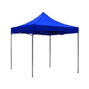 Toldo Plegable con Paredes 2x2 Azul 1
